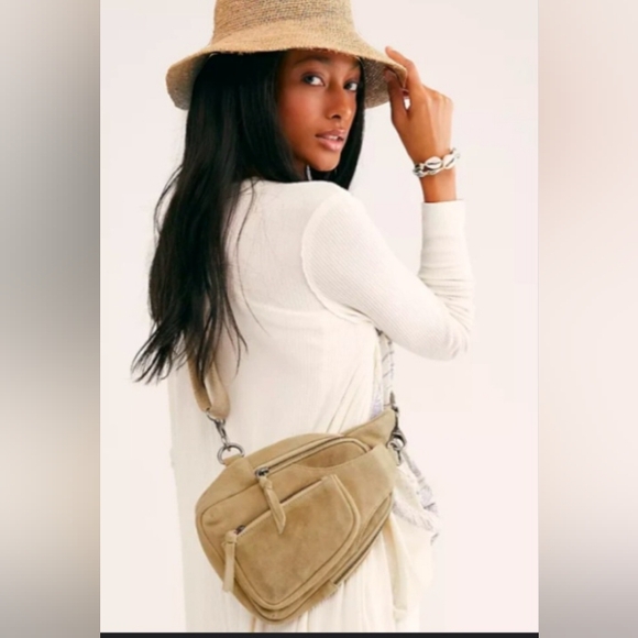 Free People Hudson Sling Beige - Picture 1 of 13